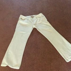 Lucky Brand white jeans
